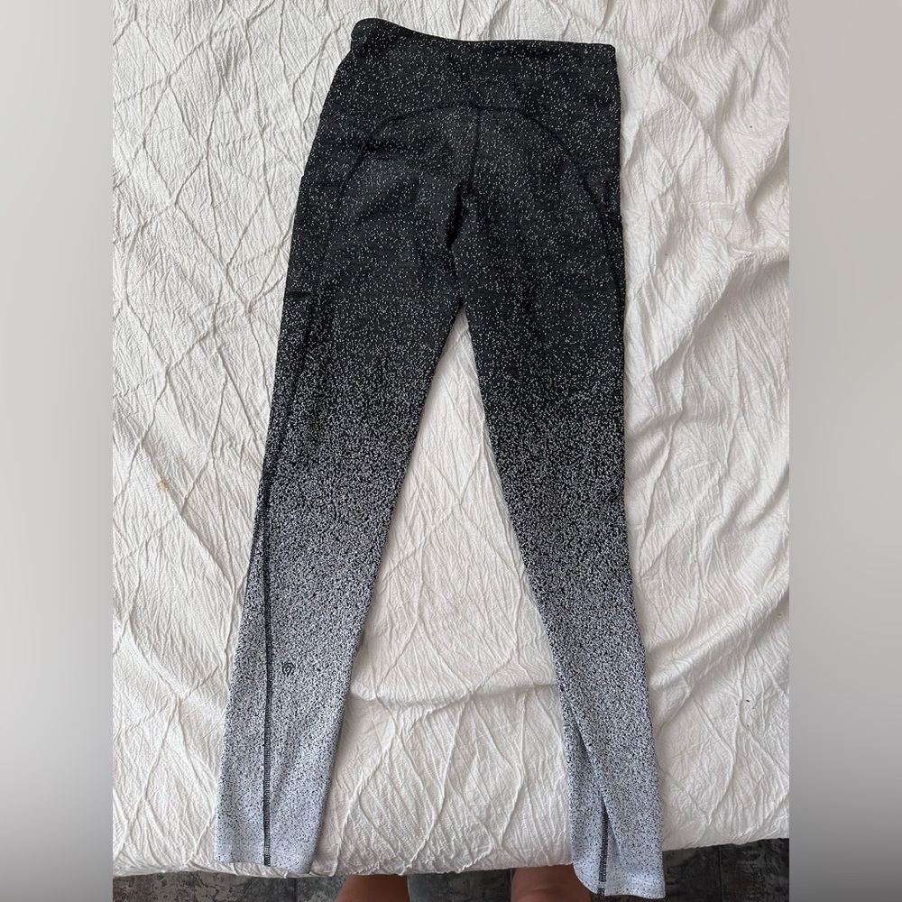 Champion black to white ombré exercise pants